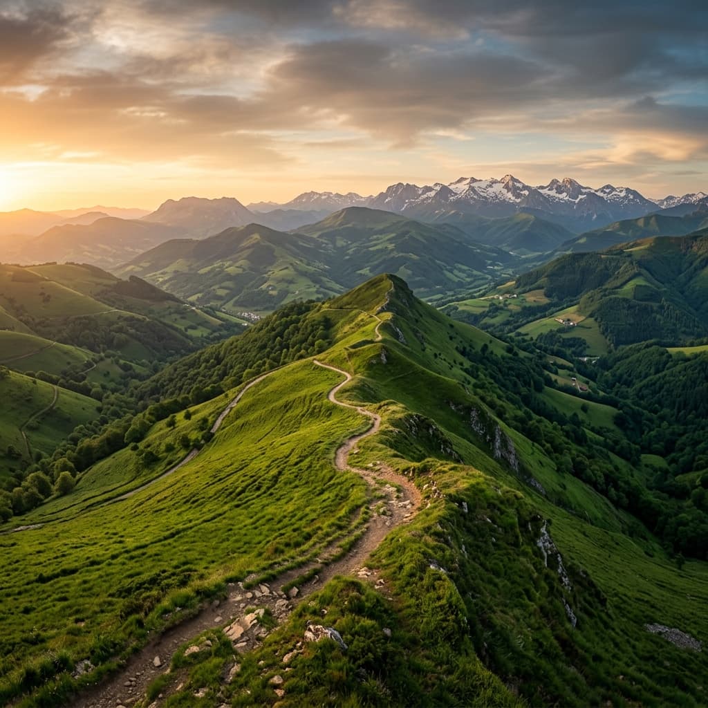 MTB: Die Europäische Wasserscheide (Baskenland & Navarra)