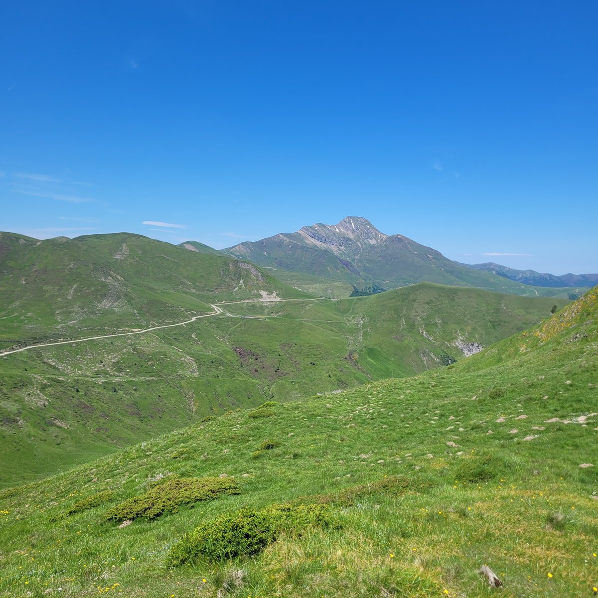 Die letzte Abfahrt mit Blick auf den Ozean